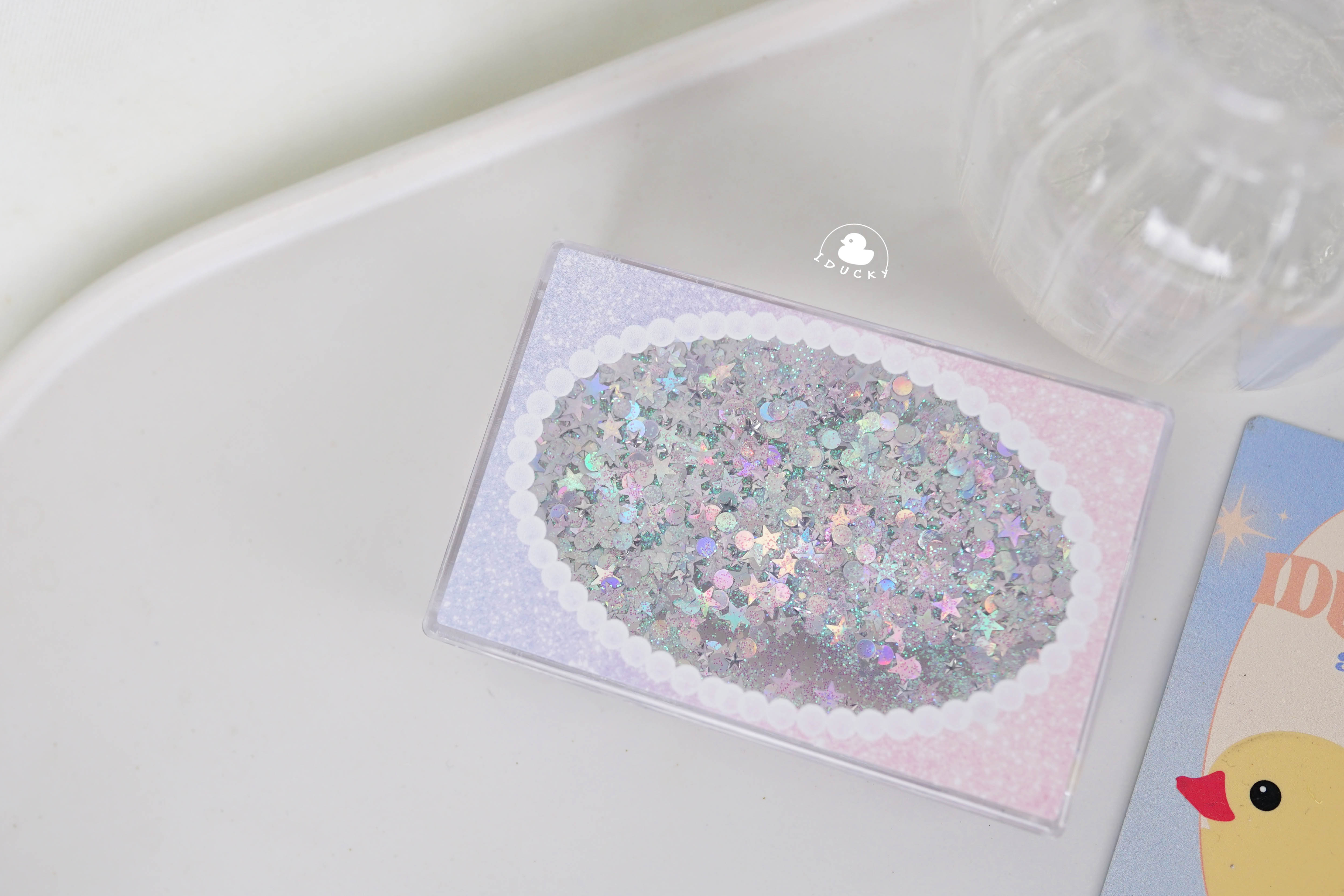 รับสกรีนกรอบรูปน้ำกลิตเตอร์