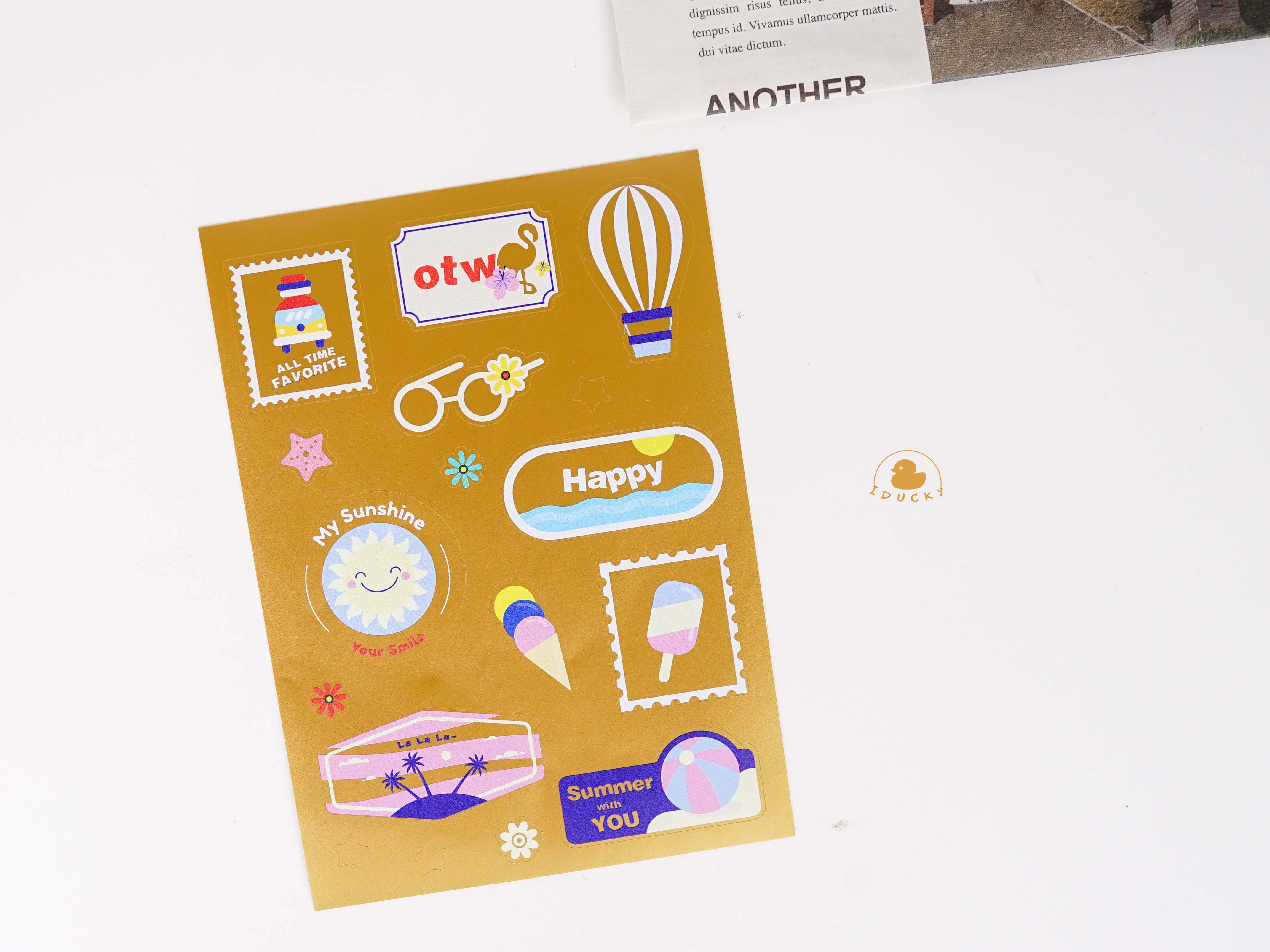 รับทำสติ๊กเกอร์UVเนื้อพิเศษ