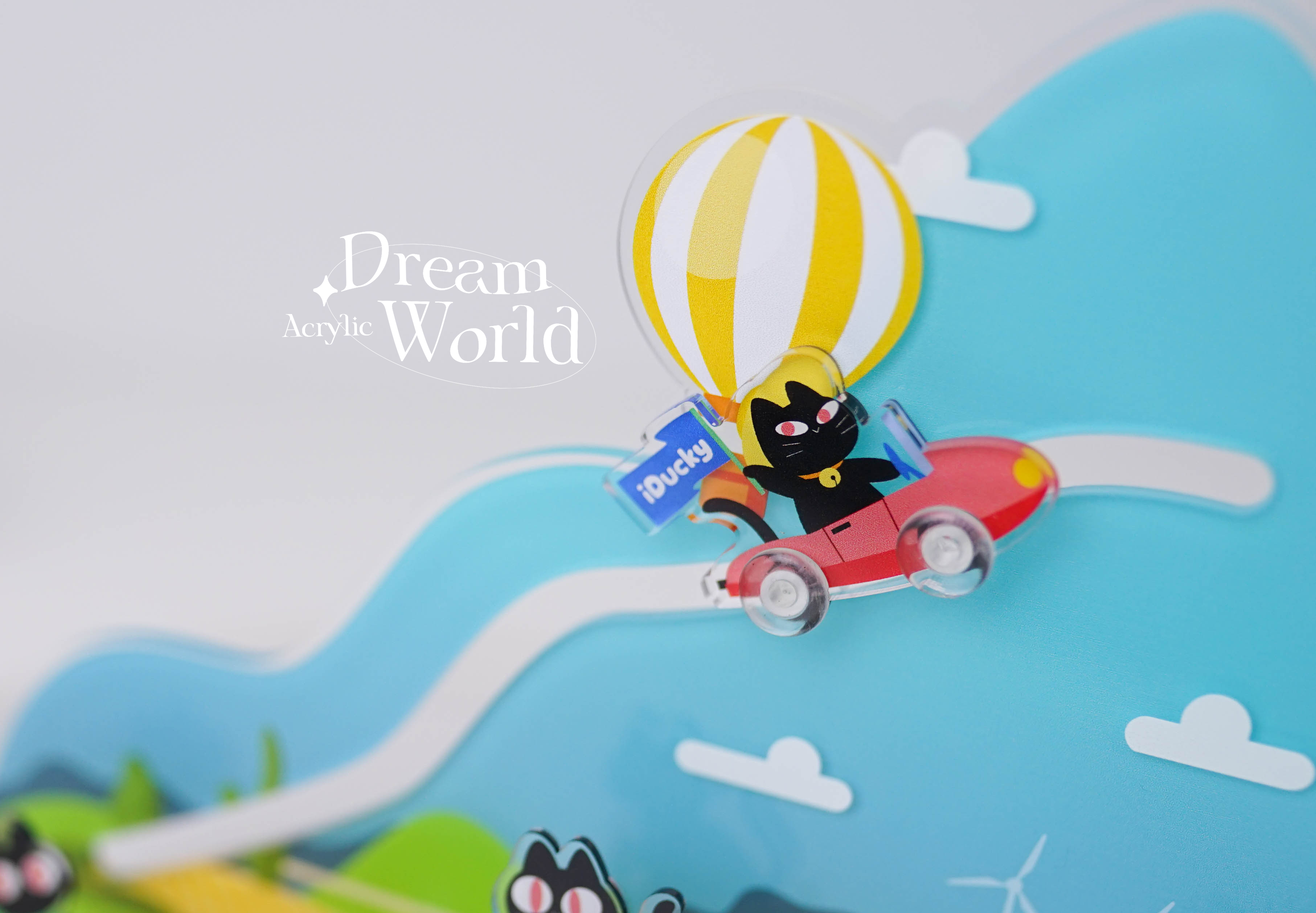 สแตนดี้อะคริลิคสวนสนุก สแตนดี้อะคริลิคสวนสนุก