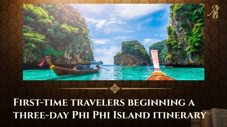 First-time travelers beginning a three-day Phi Phi Island itinerary