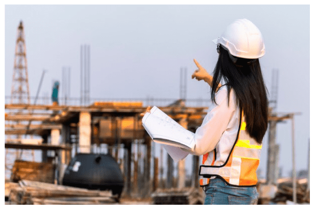 บุคคลหน้างานก่อสร้าง ผู้ออกแบบ