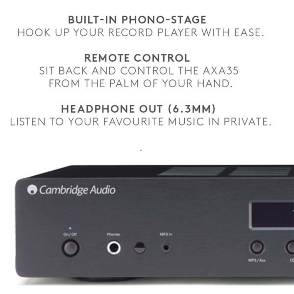 CAMBRIDGE AUDIO Topaz AM10 (Black) Integrated Amplifier