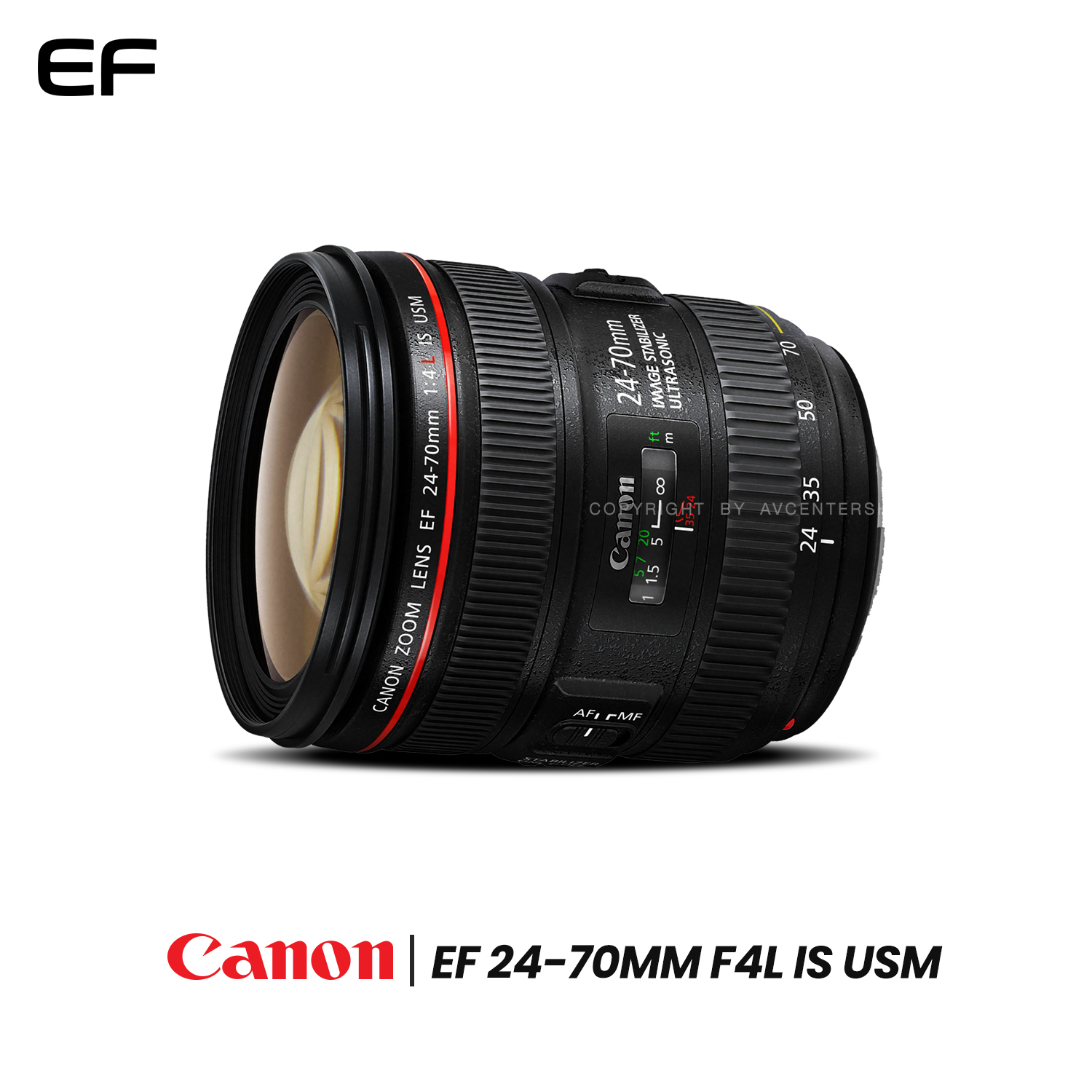 Canon Lens EF 24-70 mm. F4L IS USM