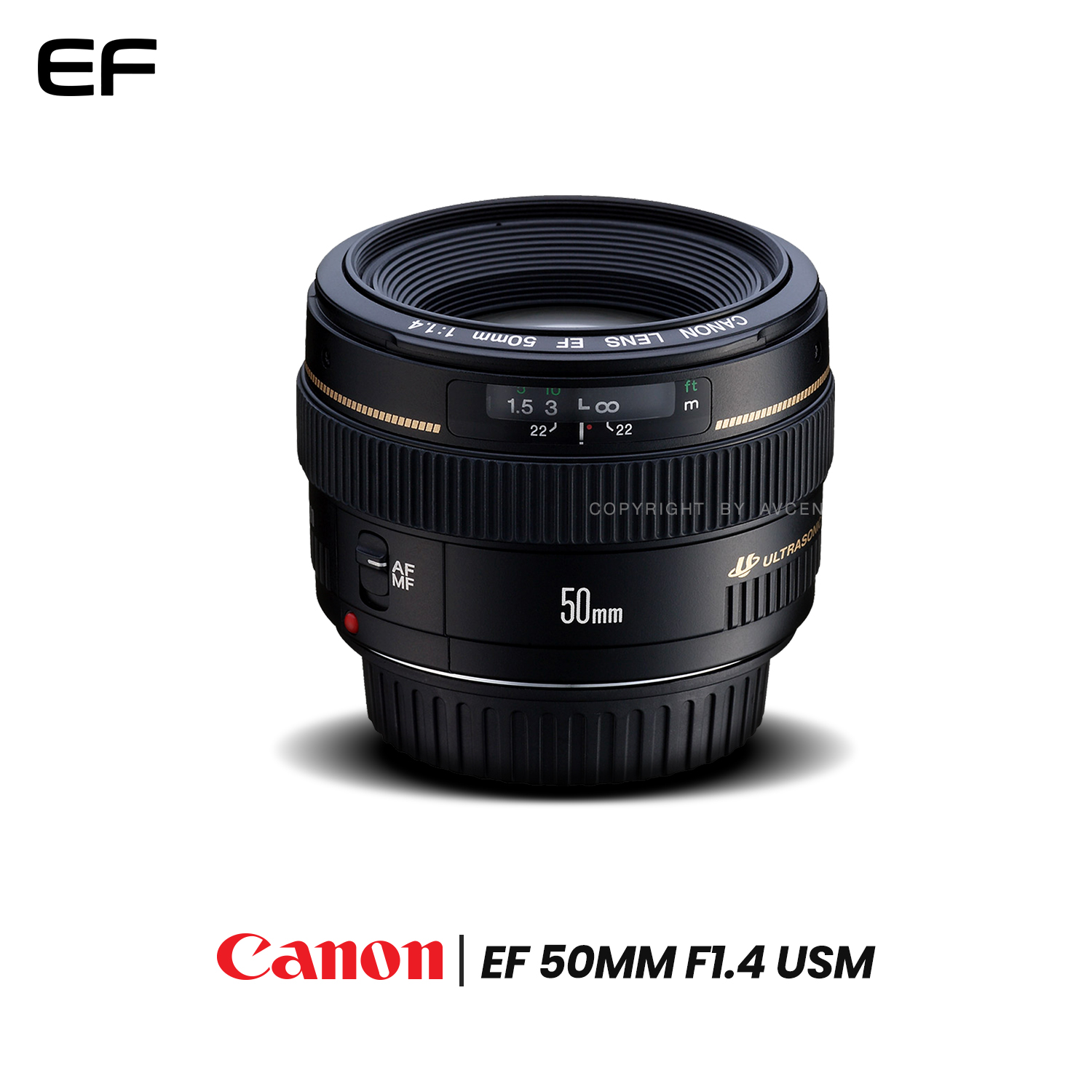 Canon Lens EF 50 mm. F1.4 USM