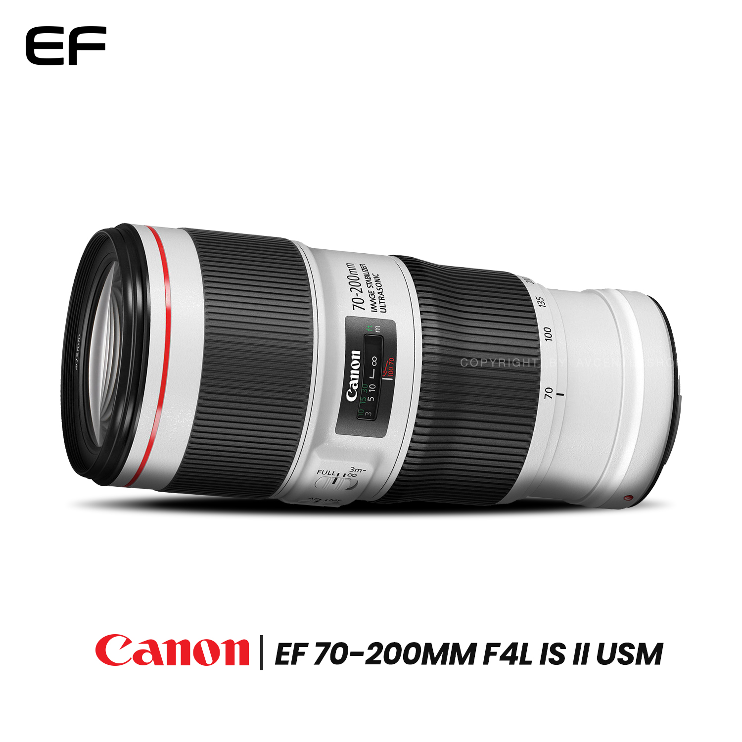 Canon Lens EF 70-200mm F4L IS II USM