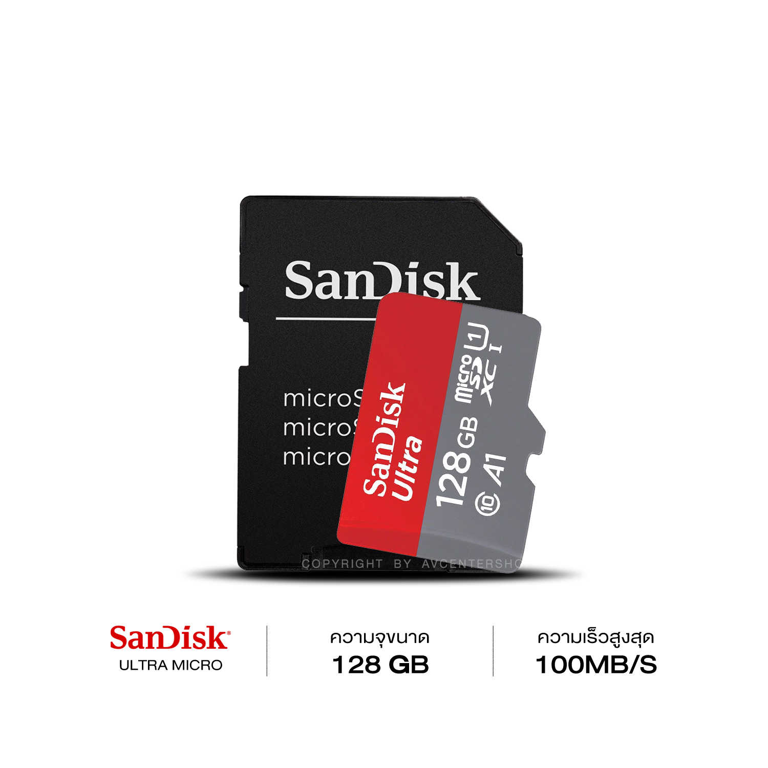 SanDisk Ultra 128GB 100MB/S Micro SDXC Card
