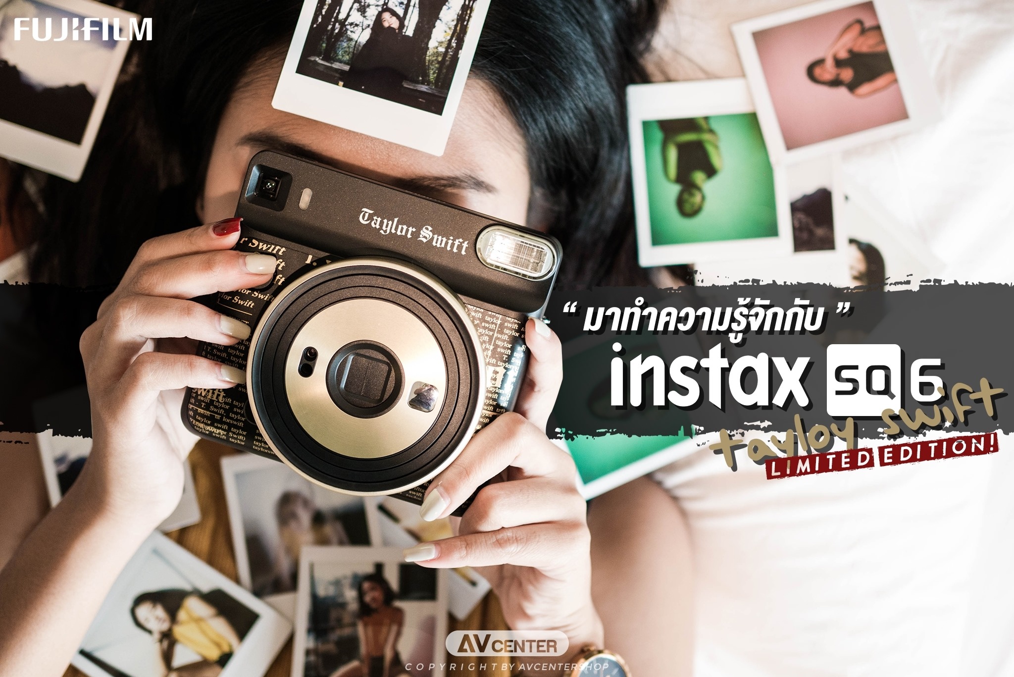 Fujifilm Instax SQ6 Instant Camera Taylor Swift Edition
