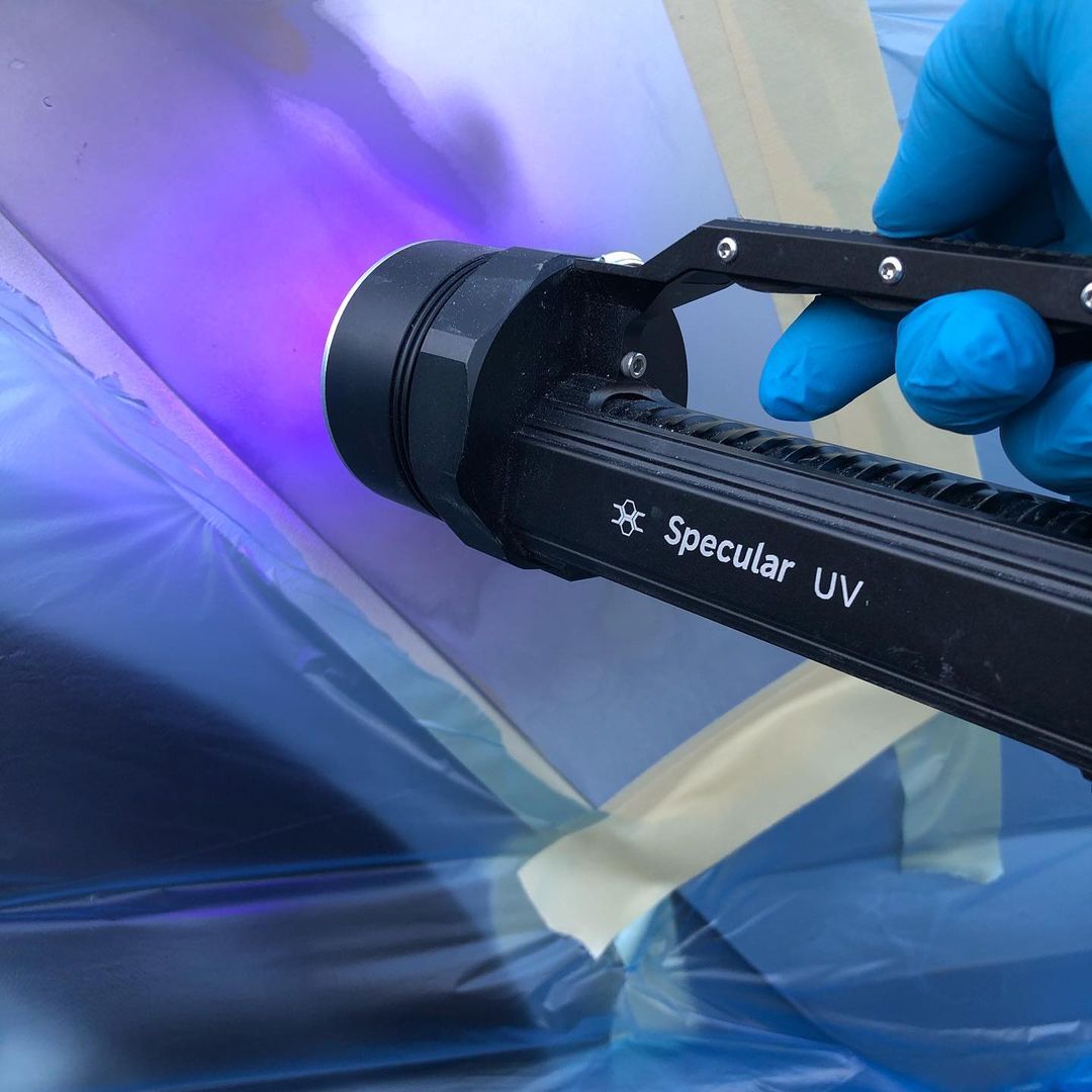 Specular uv is the brand for uv cure car refinish products.