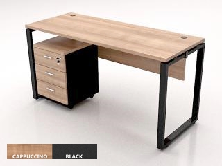 โต๊ะทำงานขาเหล็ก