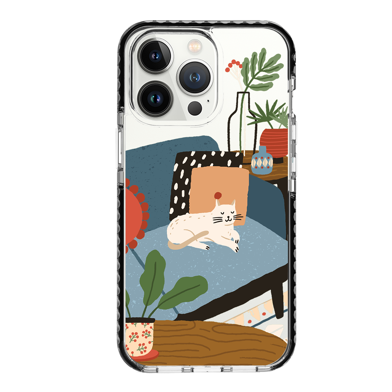 HI-SHIELD Stylish เคสใสกันกระแทก iPhone รุ่น Cat [เคส iPhone12][เคส iPhone13]