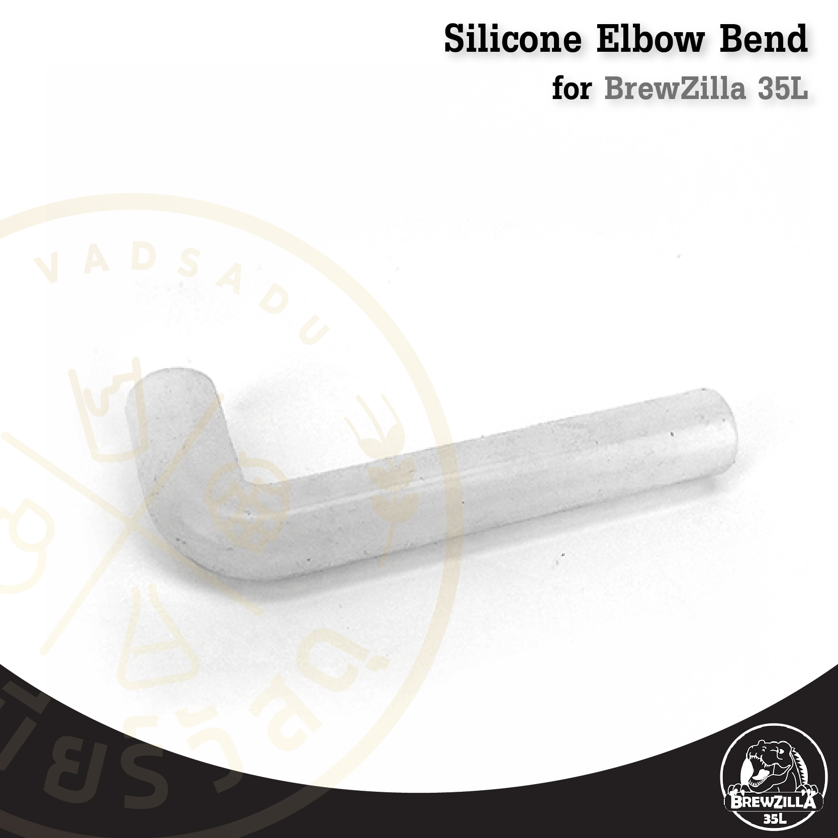 ท่อซิลิโคนปั้ม Silicone Elbow Bend for BrewZilla 35L