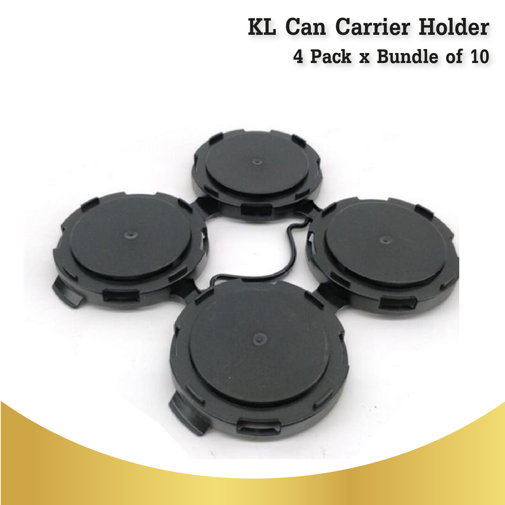 KL Can Carrier Holder - 4 Pack x Bundle of 10
