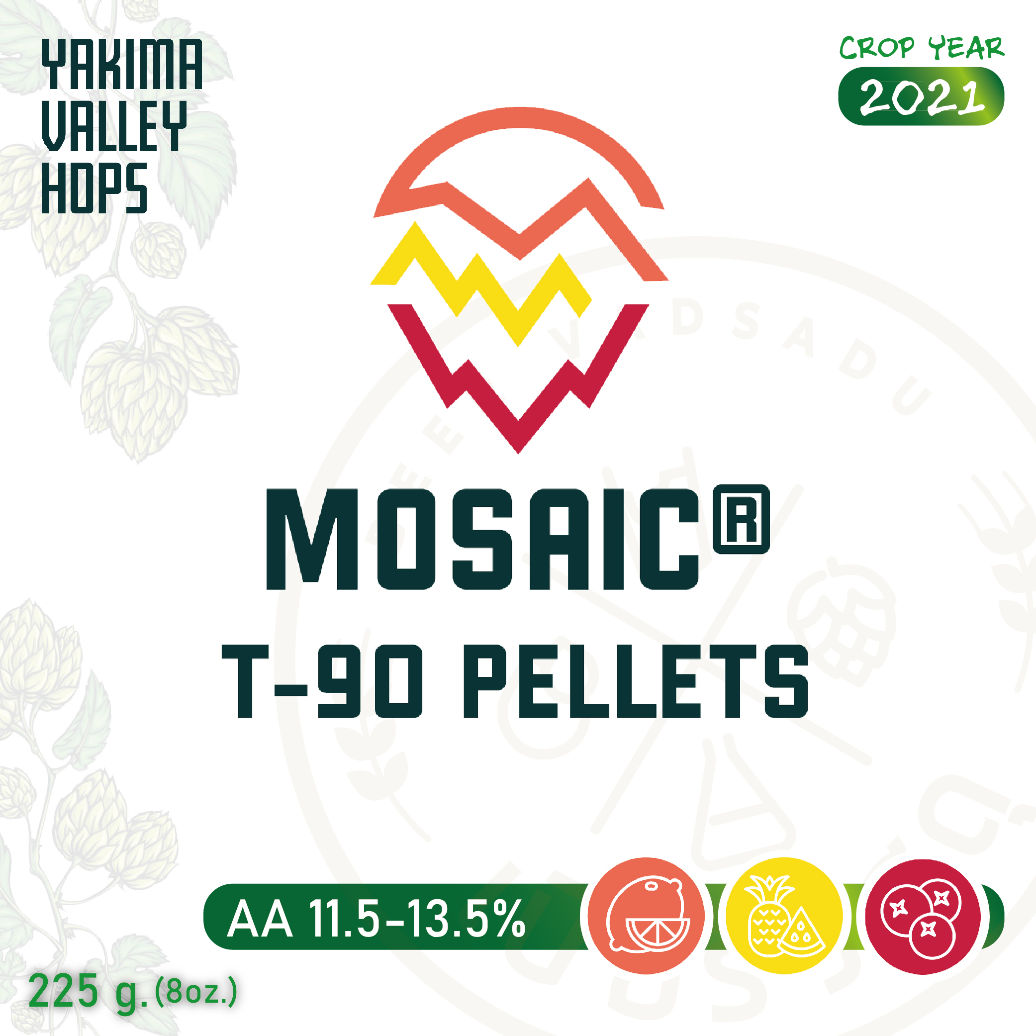 ฮอปทำเบียร์ Mosaic  8 oz
