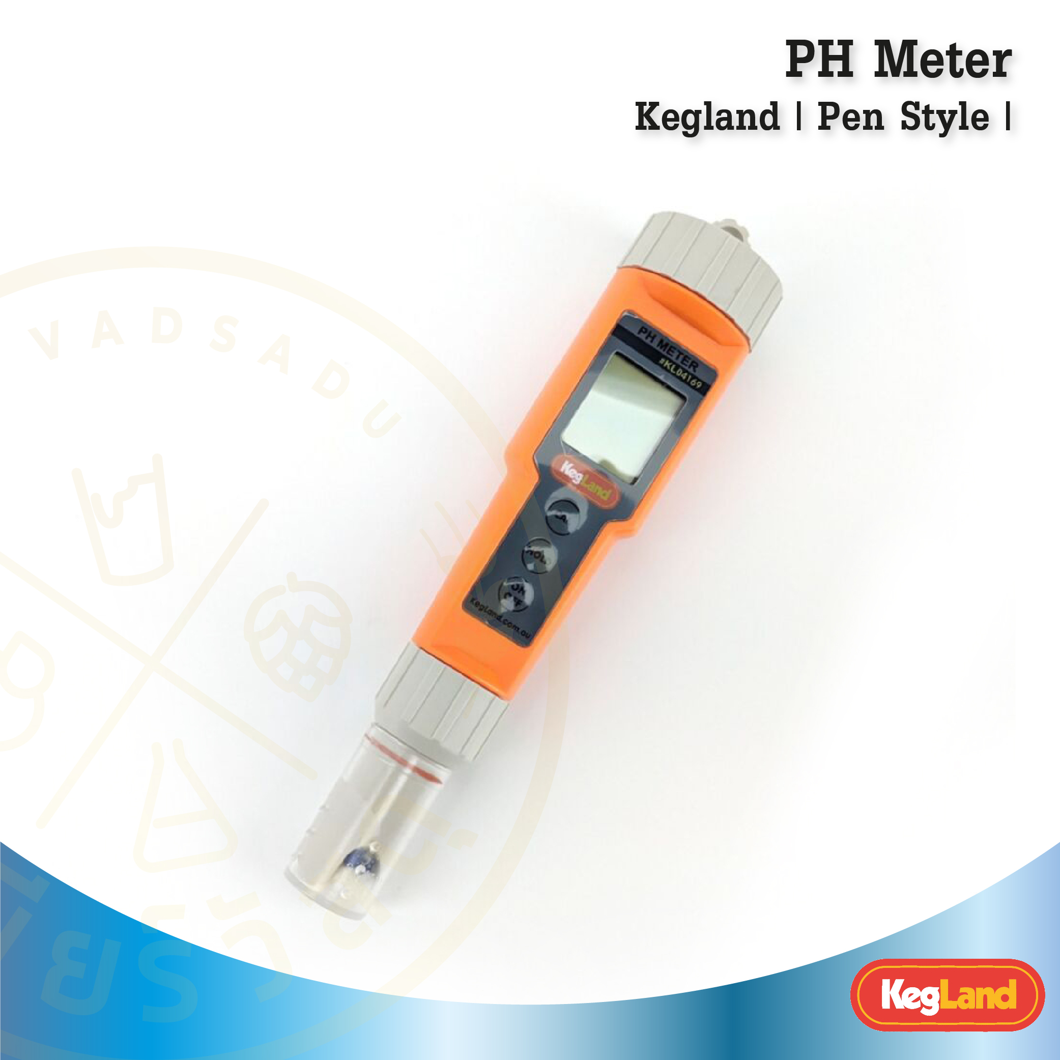 เครื่องวัดค่า pH ยี่ห้อ Kegland | Pen Style |