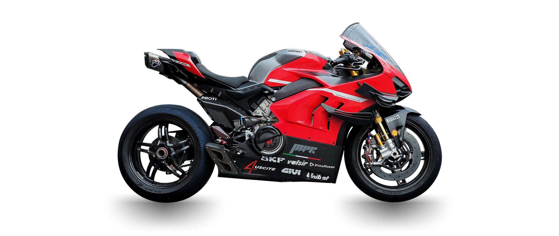 Ducati Superleggera termignoni stm bst ท่อเทอมิแฟริ่งคลัชแห้งล้อคาร์บอนจานเบรค brembo