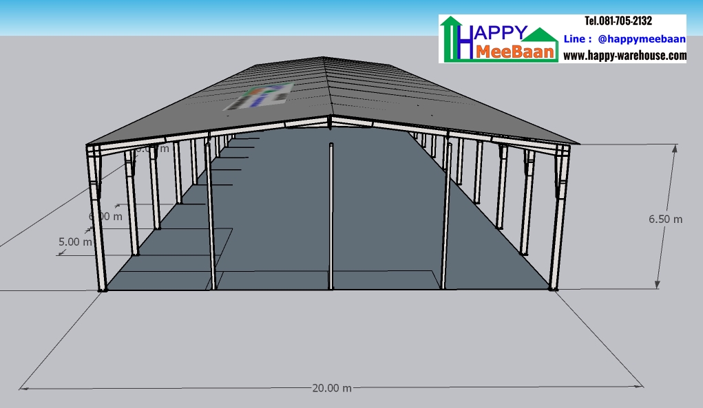 แจกแบบโครงสร้างตลาด อาคารอเนกประสงค์ หอประชุม