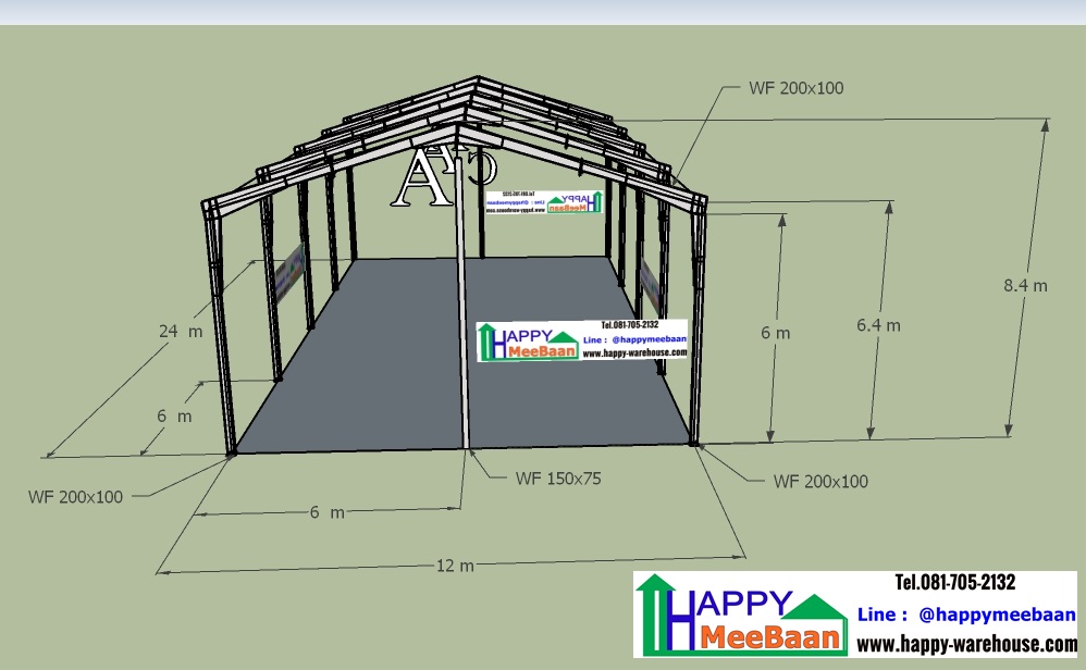 แบบโกดัง แบบโรงงาน แบบคลังสินค้า