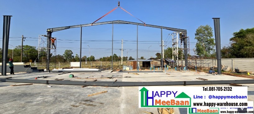 แจกแบบโครงสร้างโกดังโรงงาน 3D เป็นแนวทางในการออกแบบเพื่อสร้างโกดัง โรงงาน