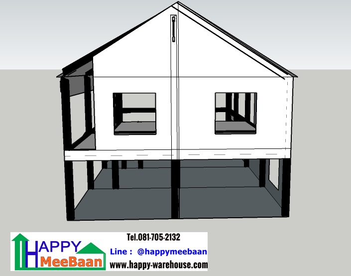 โครงสร้างบ้านเหล็กทรงนอร์ดิก