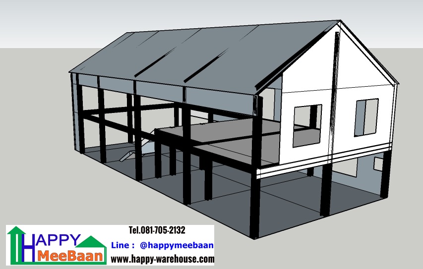 โครงสร้างบ้านเหล็กทรงนอร์ดิก