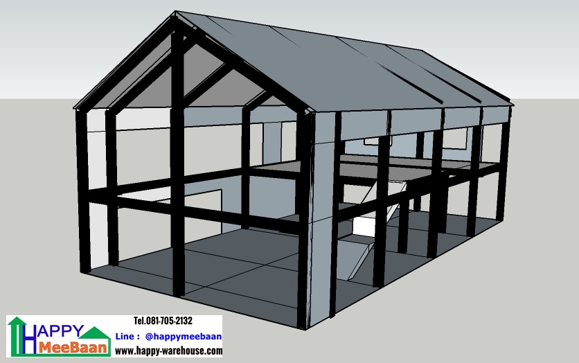 โครงสร้างบ้านเหล็กทรงนอร์ดิก