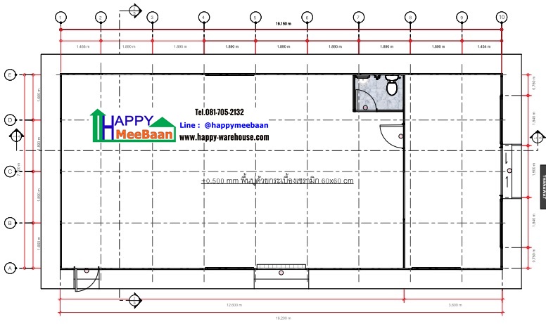 แจกแบบออฟฟิศ แบบห้องทำงาน แบบห้องพัก