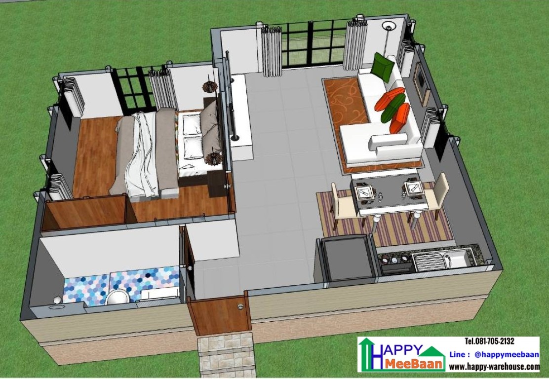 แจกแบบ3D แจกแบบบ้าน