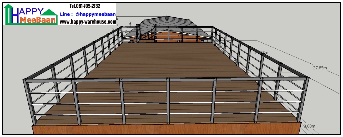 แจกแบบร้านค้า  แบบออฟฟิศผนัง EPS Isowall