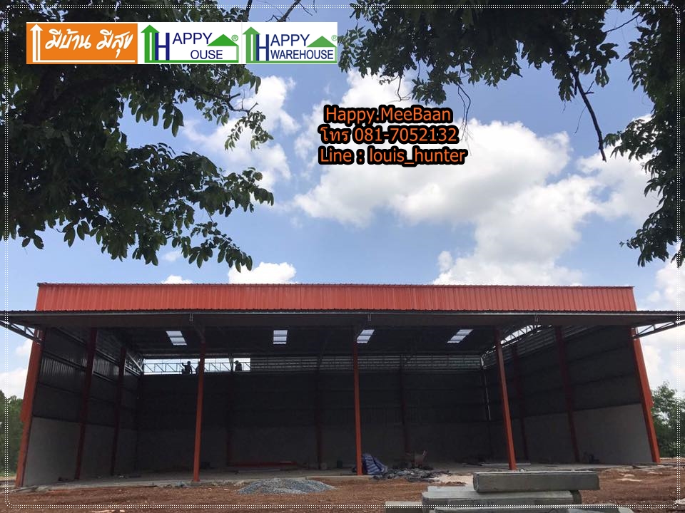 รับสร้างโกดังสำเร็จรูป สร้างโรงงาน