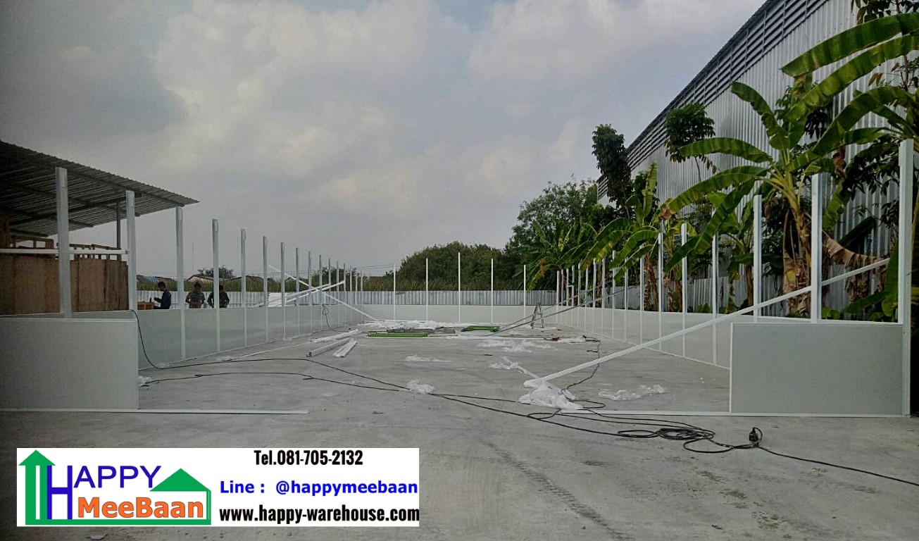 สร้างออฟฟิศขนาดใหญ่ ด้วยผนัง Isowall EPS Sandwich Panel ราคาถูก