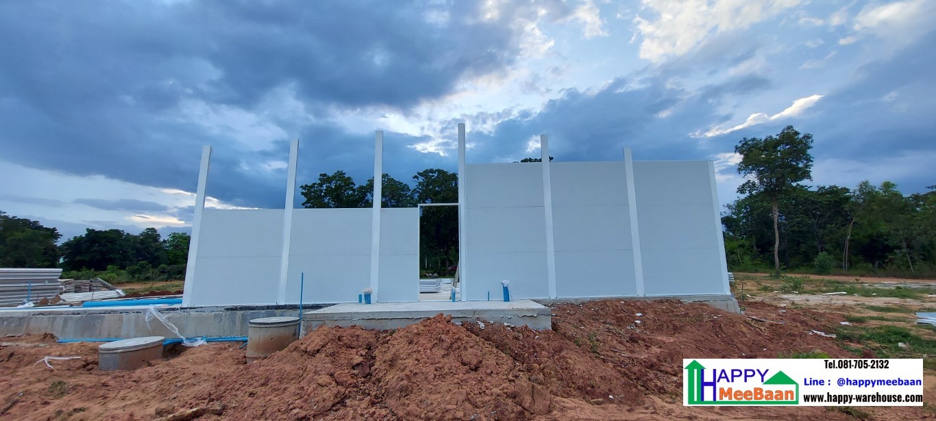 สร้างห้องแล็ปห้องปฏิบัติการ Sandwich Panel /Isowall/EPS