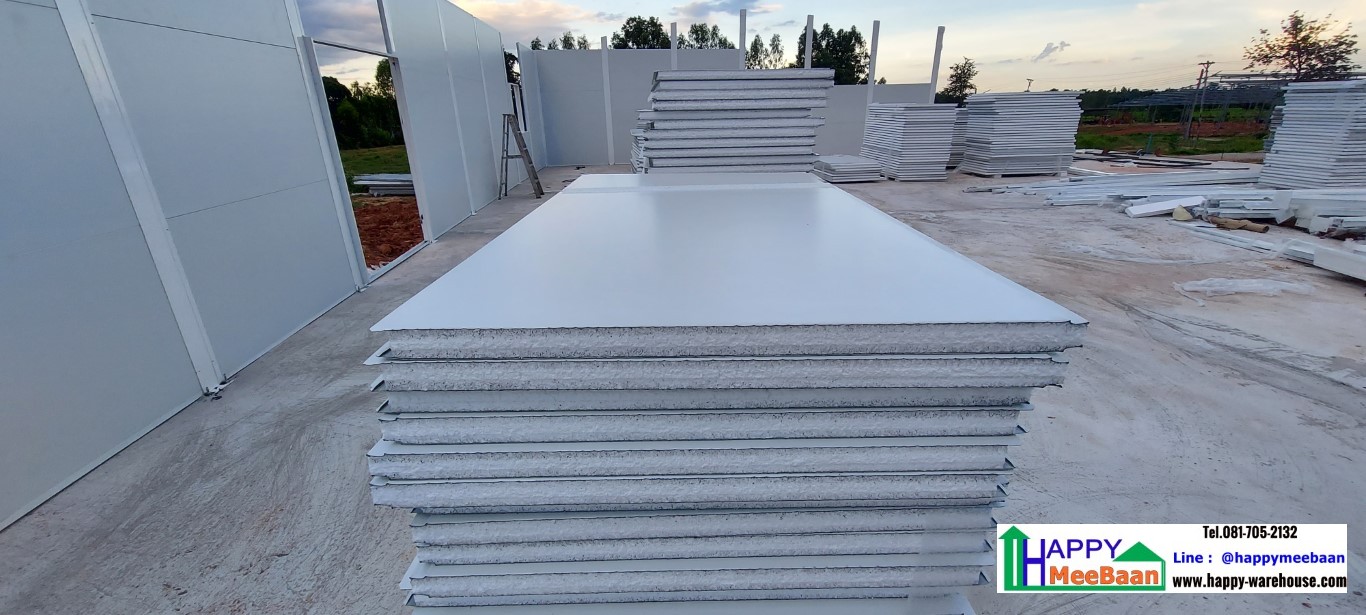 สร้างห้องแล็ปห้องปฏิบัติการ Sandwich Panel /Isowall/EPS