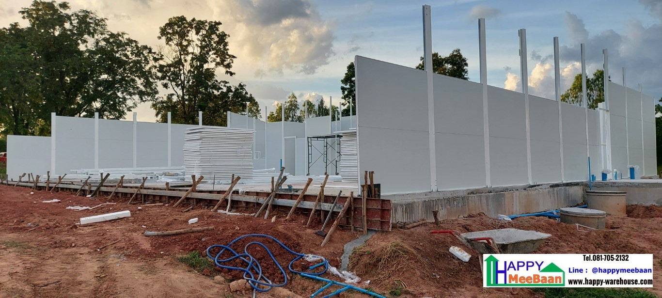 สร้างห้องแล็ปห้องปฏิบัติการ Sandwich Panel /Isowall/EPS