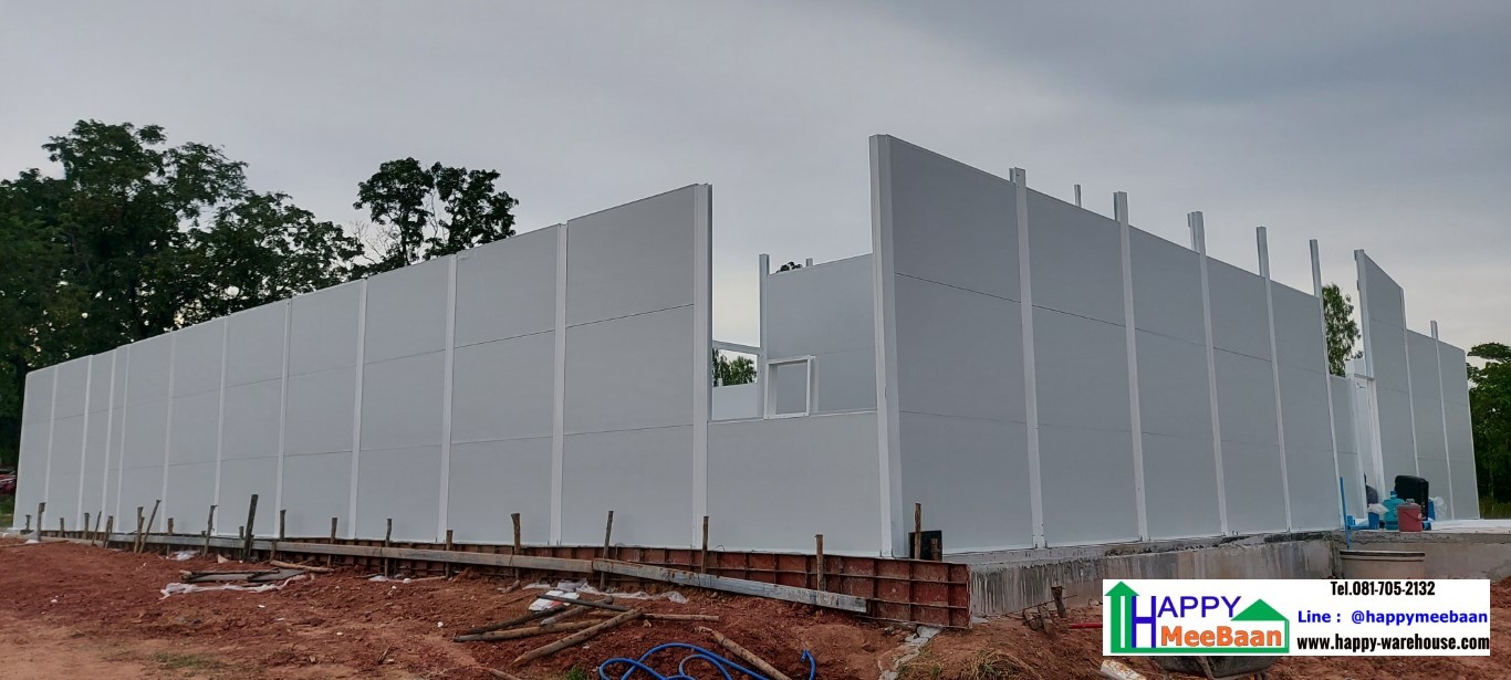 สร้างห้องแล็ปห้องปฏิบัติการ Sandwich Panel /Isowall/EPS 