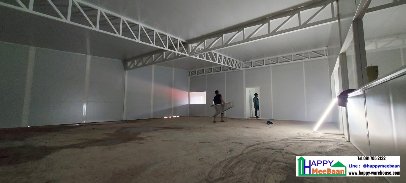 สร้างห้องแล็ปห้องปฏิบัติการ Sandwich Panel /Isowall/EPS