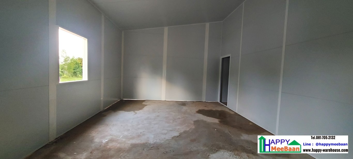 สร้างห้องแล็ปห้องปฏิบัติการ Sandwich Panel /Isowall/EPS