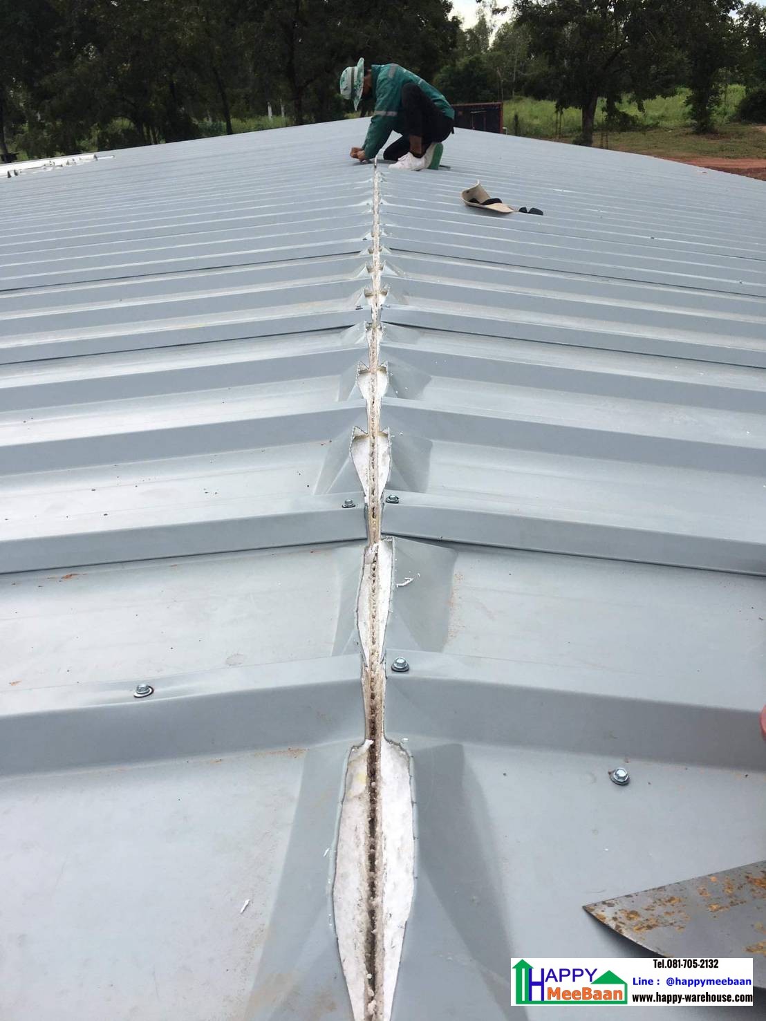 สร้างห้องแล็ปห้องปฏิบัติการ Sandwich Panel /Isowall/EPS