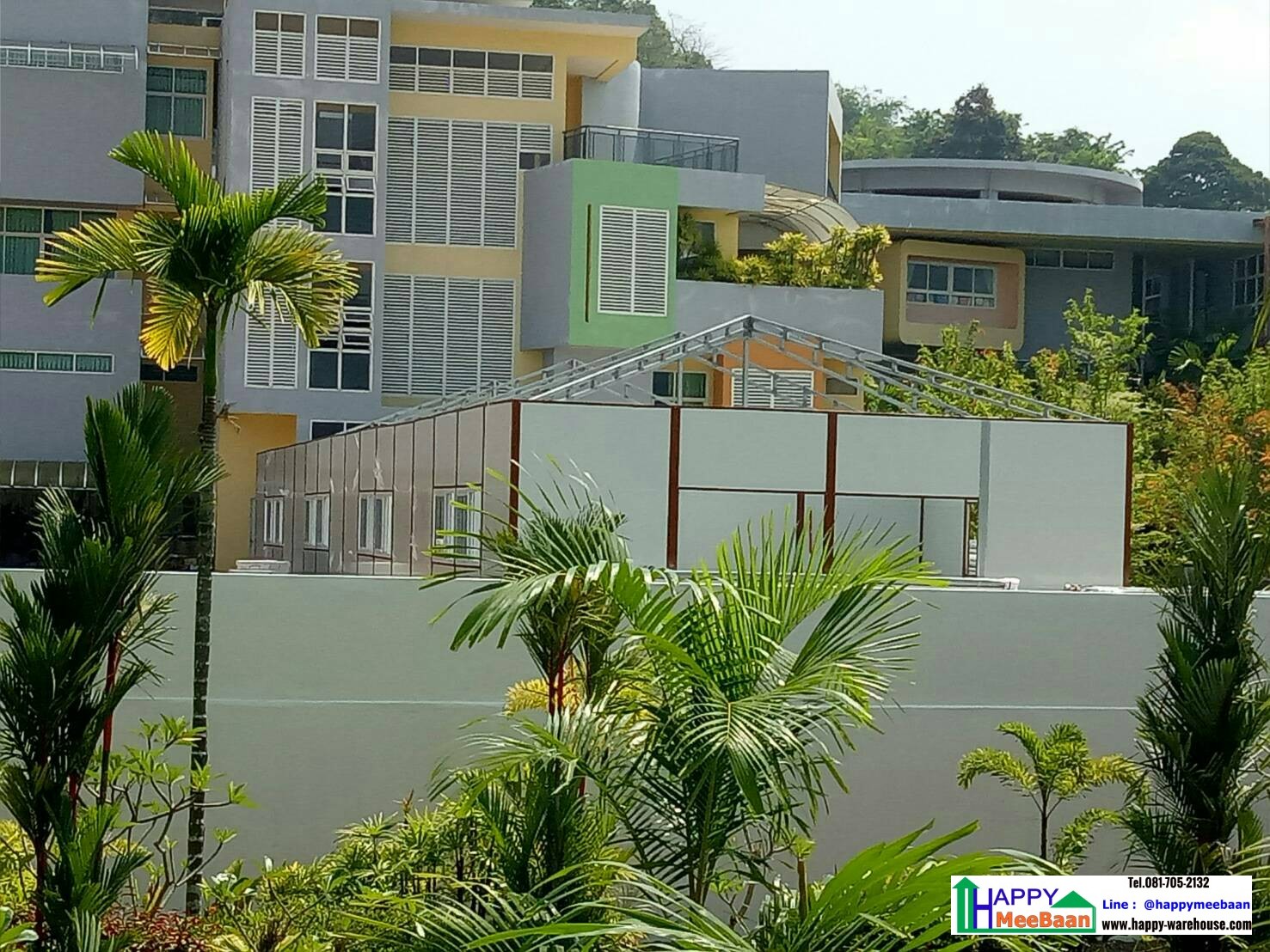 รับสร้างอาคารสำเร็จรูปผนัง EPS Isowall Sandwich Panel