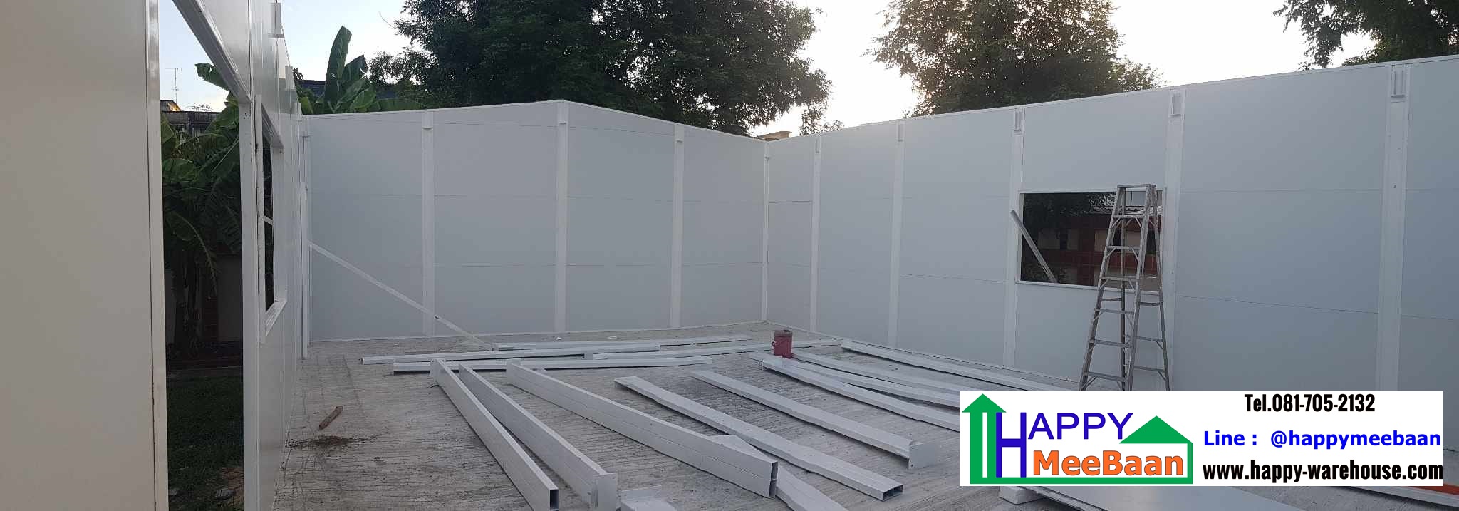 สร้างออฟฟิศ สร้างห้องเก็บของ สร้างคลังขนาดเล็ก