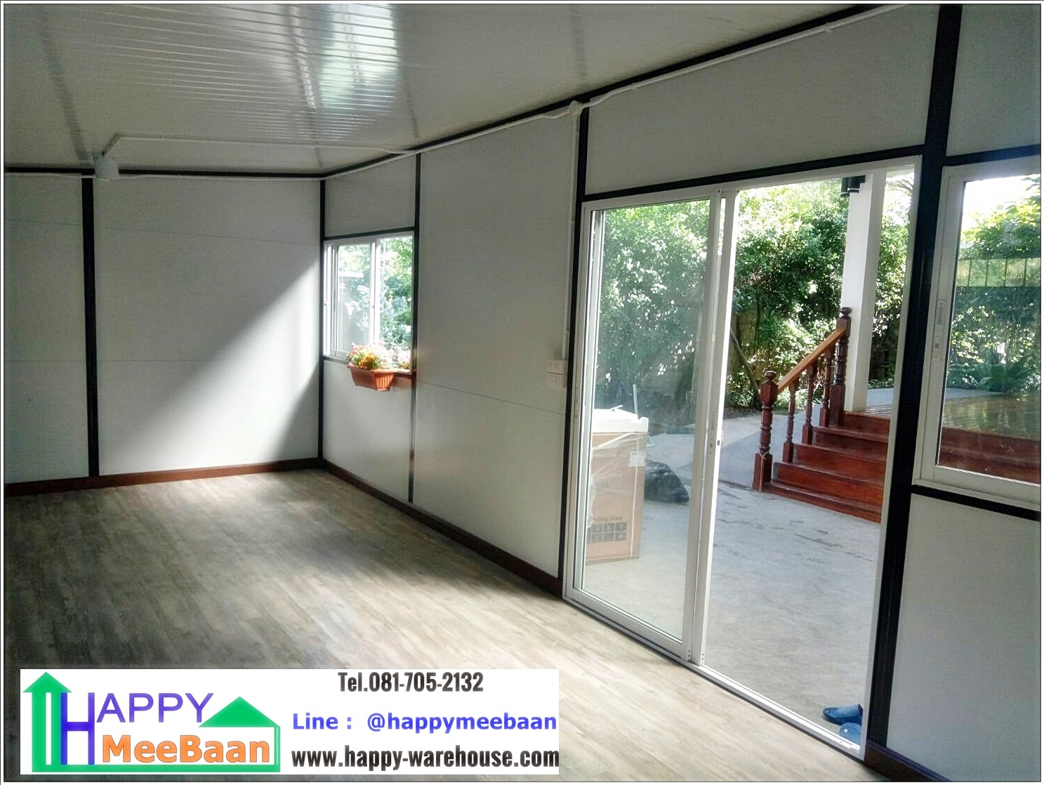 สร้างออฟฟิศสำเร็จรูป ผนังEPS