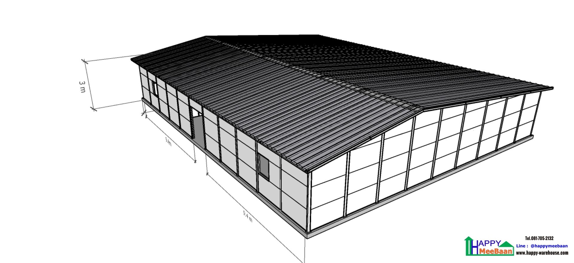 สร้างห้องแล็ปห้องปฏิบัติการ Sandwich Panel /Isowall/EPS