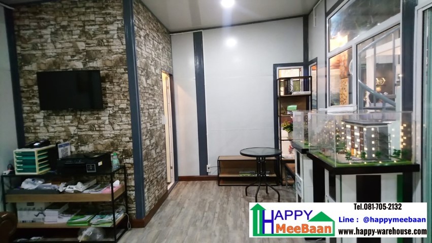 รับสร้างออฟฟิศน็อคดาวน์ ออฟฟิศสำเร็จรูป  2ชั้น