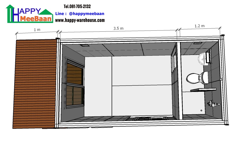 แบบโครงการบ้านให้เช่า