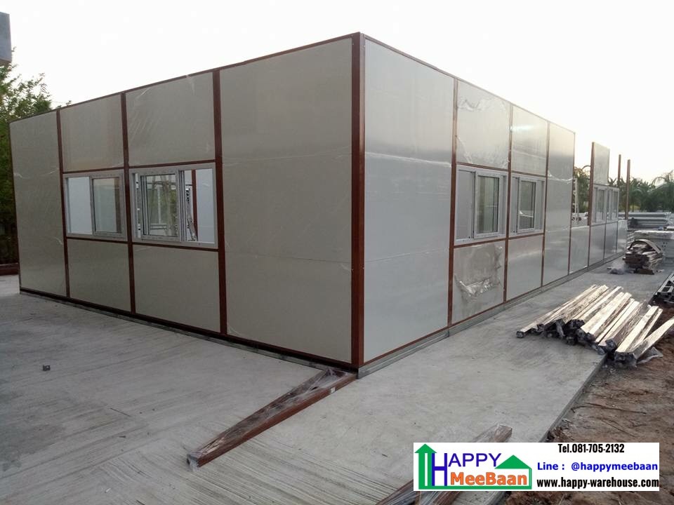 รับสร้างอาคารสำเร็จรูปผนัง EPS Isowall Sandwich Panel