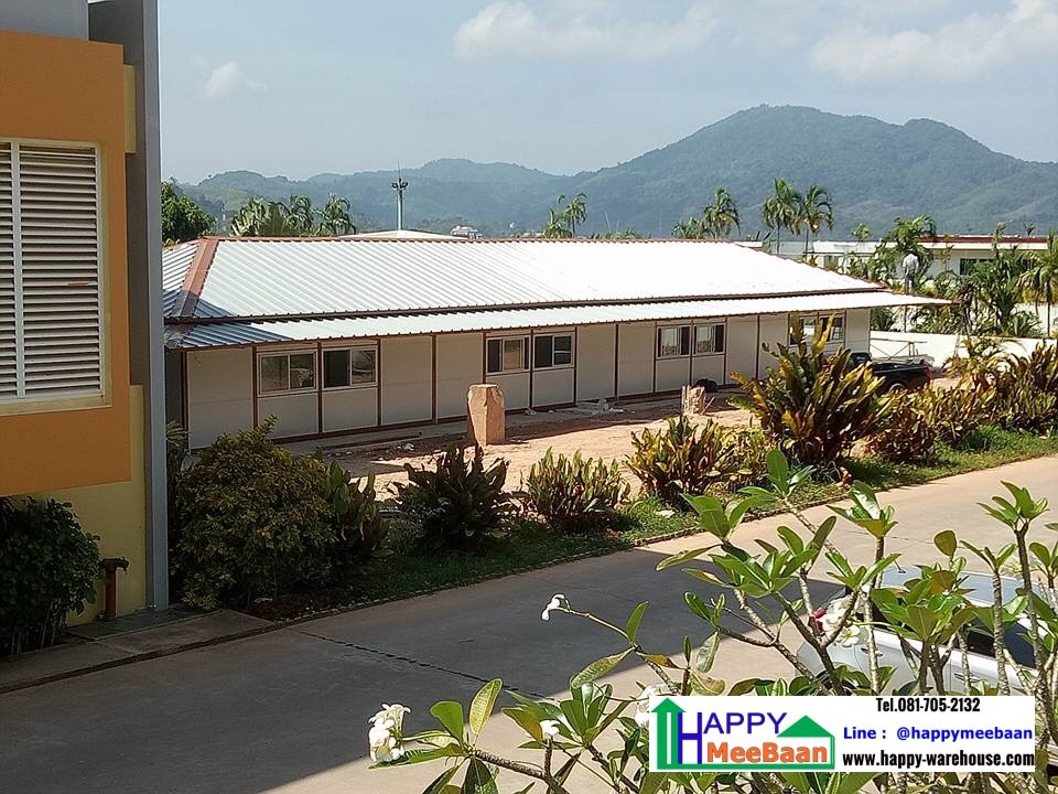 รับสร้างอาคารสำเร็จรูปผนัง EPS Isowall Sandwich Panel