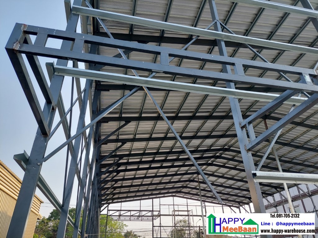 รับสร้างรับออกแบบโครงการโกดังให้เช่า