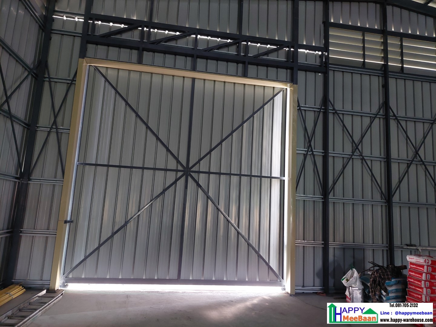 รับสร้างรับออกแบบโครงการโกดังให้เช่า