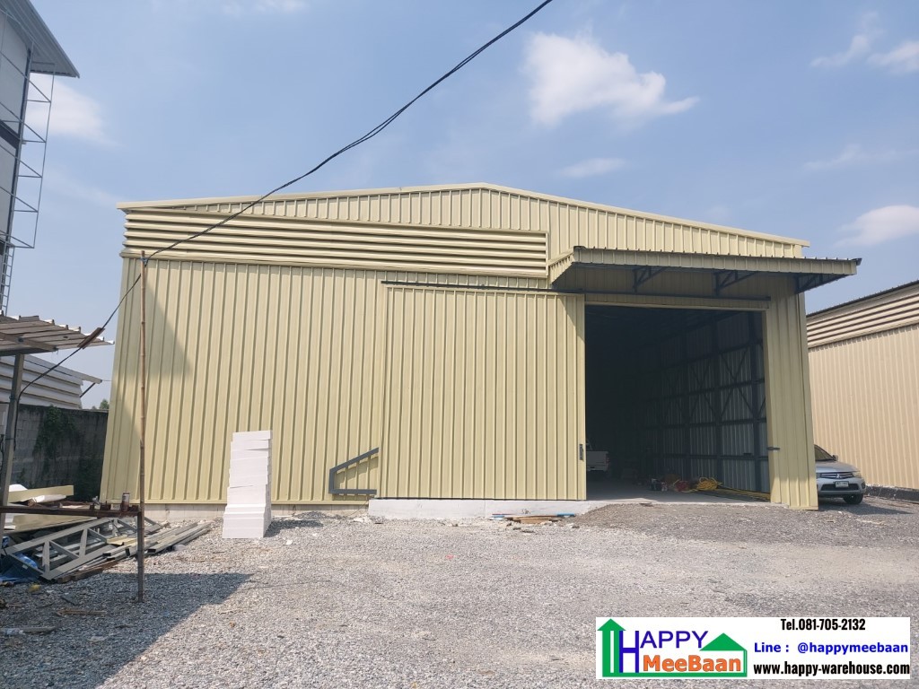 รับสร้างรับออกแบบโครงการโกดังให้เช่า