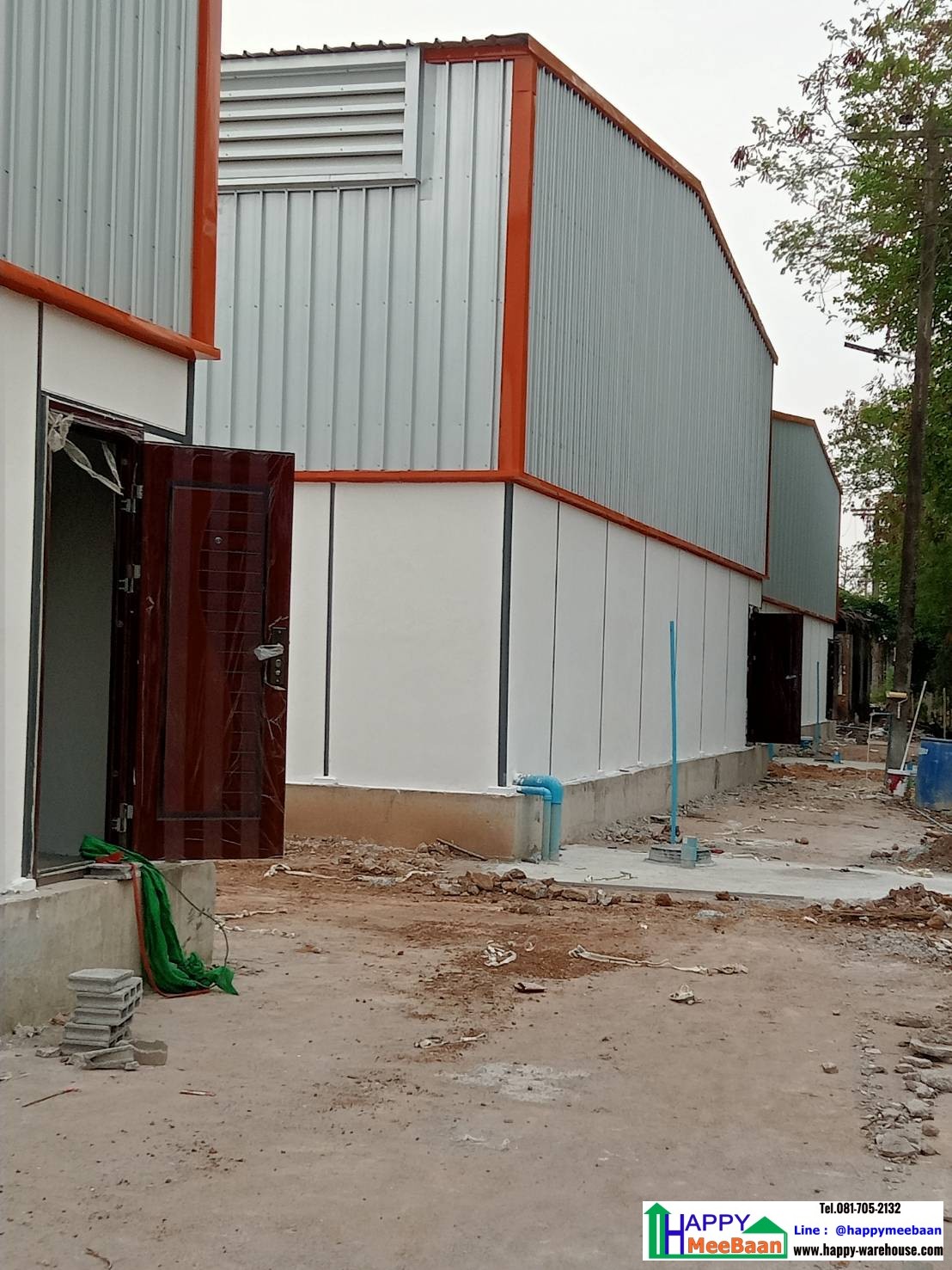 สร้างโกดังให้เช่า