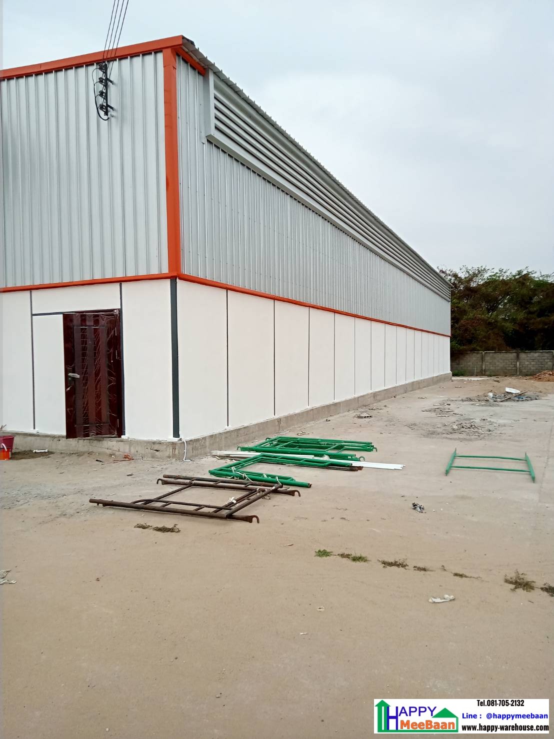 สร้างโกดังให้เช่า